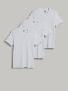 Jockey Classic 3 Pack V-NeckT-Shirts 100% Cotton